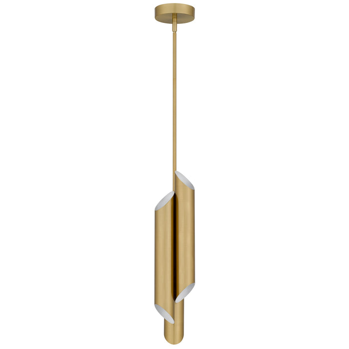Quoizel - PCMAN1505BRG - LED Mini Pendant - Manelis - Brushed Gold