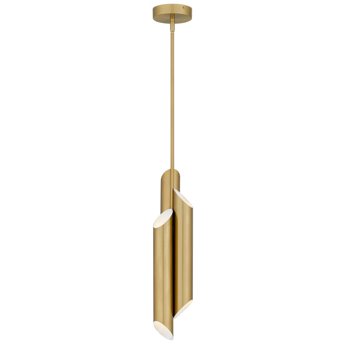 Quoizel - PCMAN1505BRG - LED Mini Pendant - Manelis - Brushed Gold
