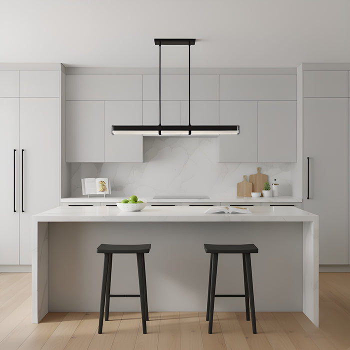 Quoizel - PCTED148MBK - LED Island Pendant - Theodore - Matte Black