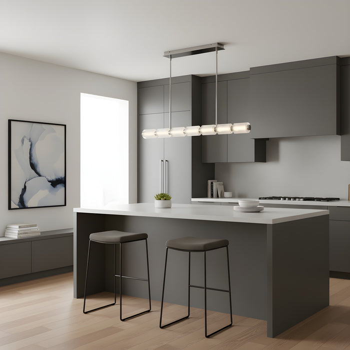 Quoizel - PCTUR142BCH - LED Island Pendant - Turner - Black Chrome