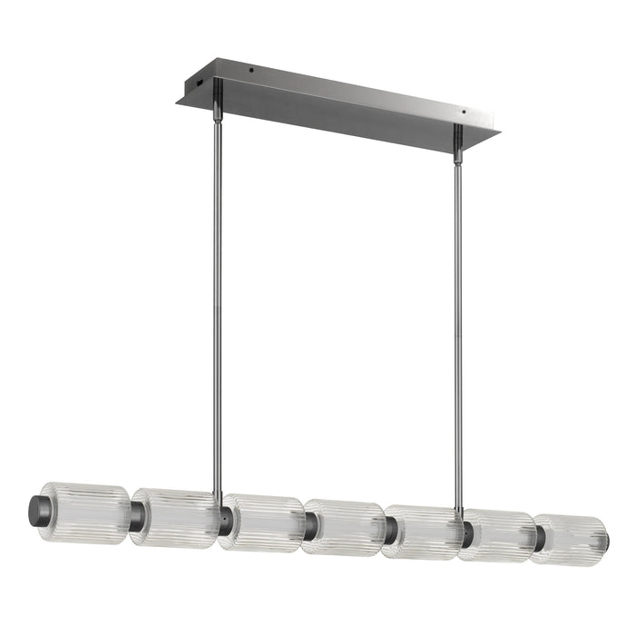 Quoizel - PCTUR142BCH - LED Island Pendant - Turner - Black Chrome