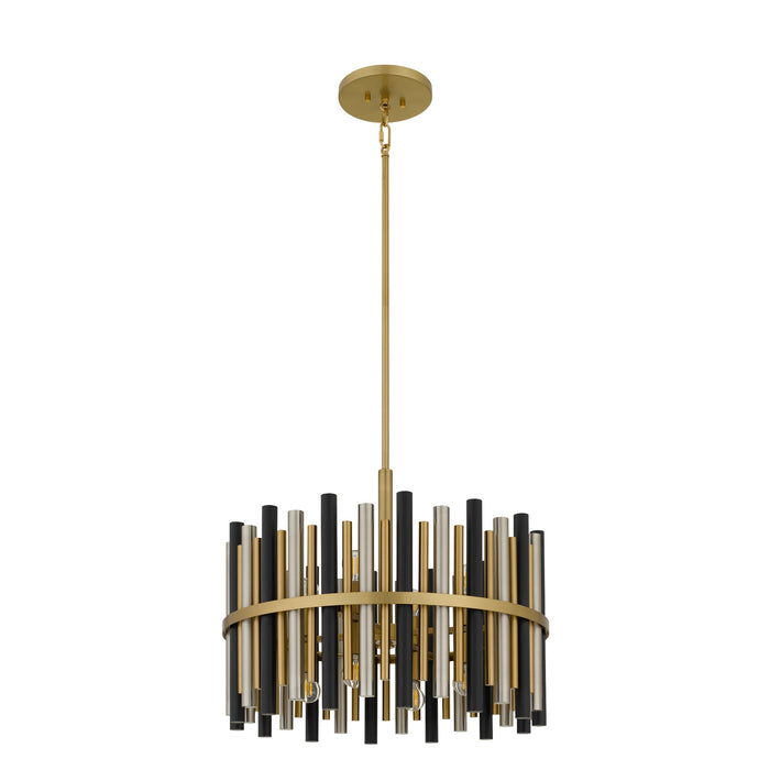 Quoizel - RICH2822BRG - Eight Light Pendant - Richards - Brushed Gold