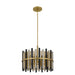 Quoizel - RICH2822BRG - Eight Light Pendant - Richards - Brushed Gold