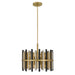 Quoizel - RICH2822BRG - Eight Light Pendant - Richards - Brushed Gold