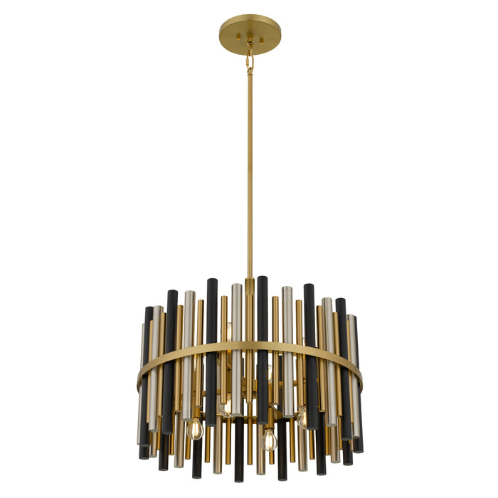 Quoizel - RICH2822BRG - Eight Light Pendant - Richards - Brushed Gold