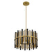 Quoizel - RICH2822BRG - Eight Light Pendant - Richards - Brushed Gold