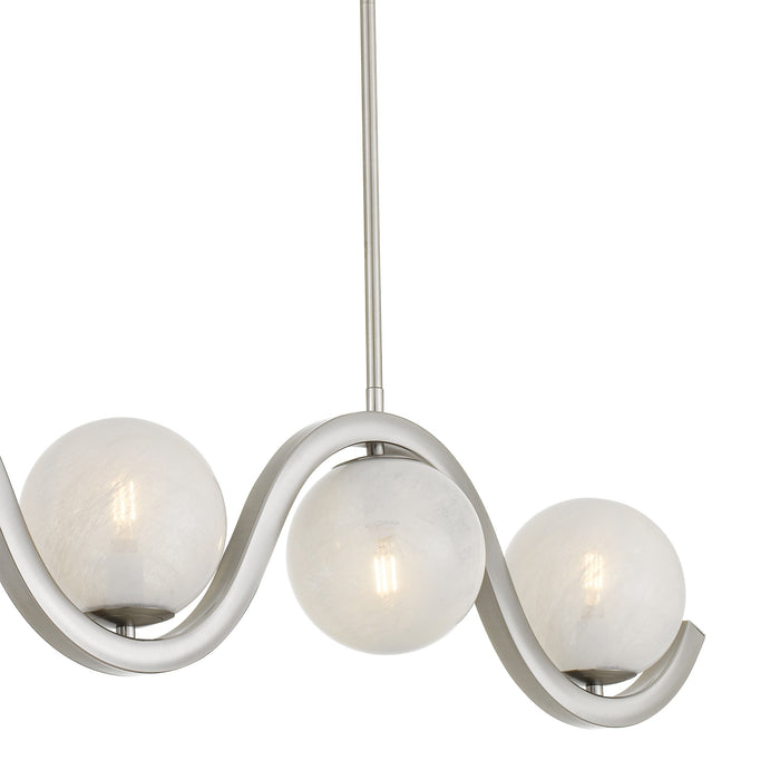 Quoizel - SRI551BN - Five Light Island Pendant - Spherical - Brushed Nickel