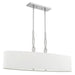 Quoizel - STON542C - Five Light Island Pendant - Stone - Polished Chrome