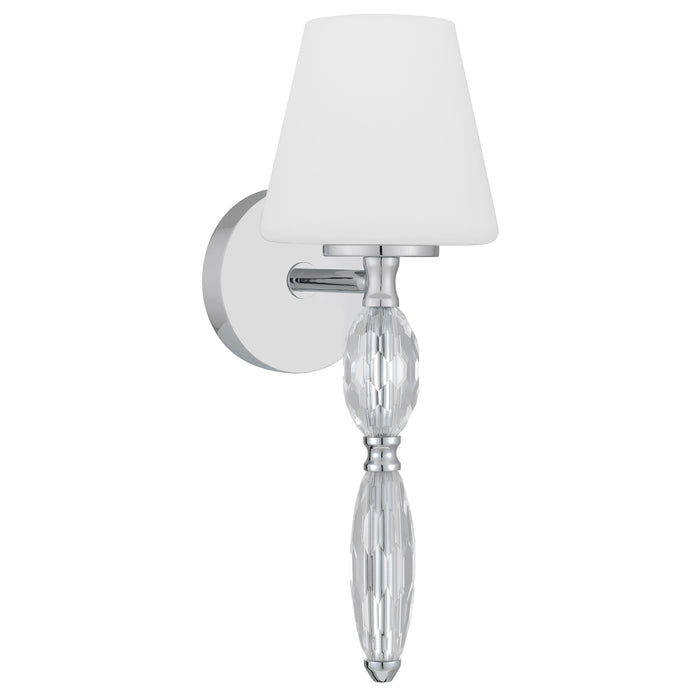 Quoizel - STON8706C - One Light Wall Sconce - Stone - Polished Chrome