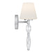 Quoizel - STON8706C - One Light Wall Sconce - Stone - Polished Chrome