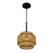 Quoizel - TET1510MBK - One Light Mini Pendant - Teton - Matte Black