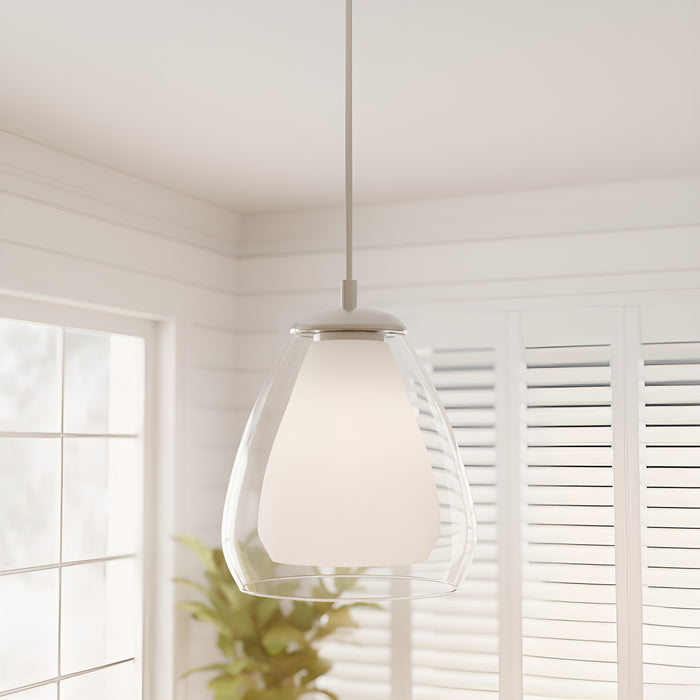 Quoizel - VIV1509BN - One Light Mini Pendant - Vivienne - Brushed Nickel