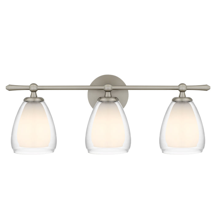 Quoizel - VIV8624BN - Three Light Vanity - Vivienne - Brushed Nickel
