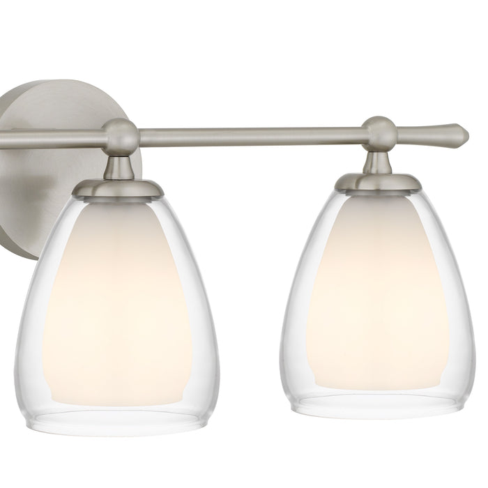 Quoizel - VIV8624BN - Three Light Vanity - Vivienne - Brushed Nickel