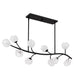 Quoizel - WALK1048MBK - Ten Light Island Pendant - Walker - Matte Black