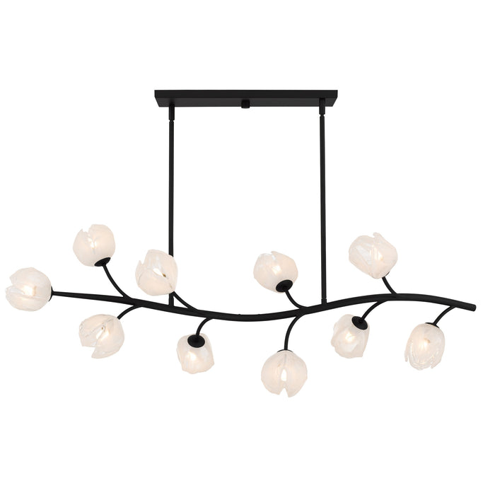 Quoizel - WALK1048MBK - Ten Light Island Pendant - Walker - Matte Black