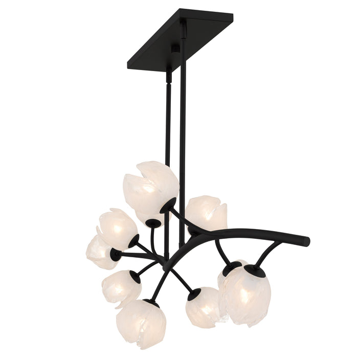 Quoizel - WALK1048MBK - Ten Light Island Pendant - Walker - Matte Black