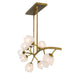 Quoizel - WALK1048PVB - Ten Light Island Pendant - Walker - Vintage Brass