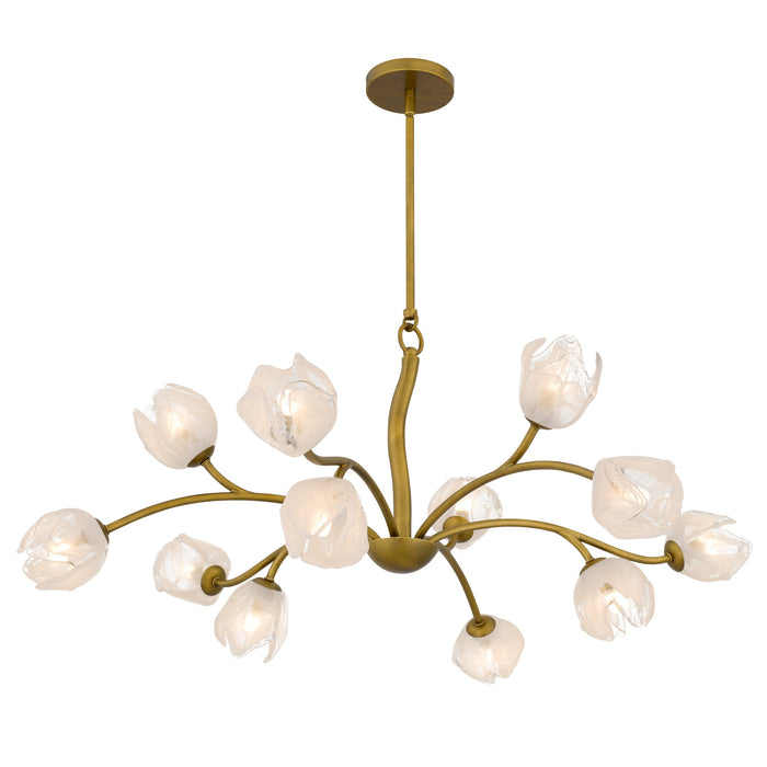 Quoizel - WALK5040PVB - 12 Light Chandelier - Walker - Vintage Brass