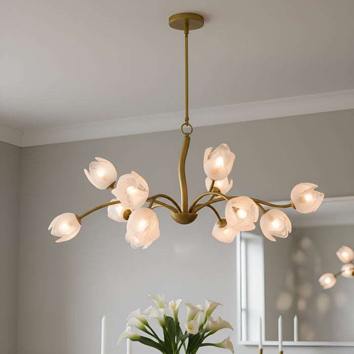 Quoizel - WALK5040PVB - 12 Light Chandelier - Walker - Vintage Brass