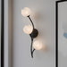 Quoizel - WALK8808MBK - Three Light Wall Sconce - Walker - Matte Black