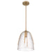 Quoizel - WHIT1510BGD - One Light Mini Pendant - Whitmore - Bronze Gold