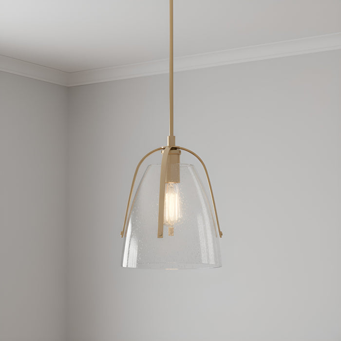 Quoizel - WHIT1510BGD - One Light Mini Pendant - Whitmore - Bronze Gold