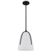 Quoizel - WHIT1510MBK - One Light Mini Pendant - Whitmore - Matte Black