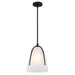 Quoizel - WHIT1510MBK - One Light Mini Pendant - Whitmore - Matte Black