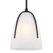 Quoizel - WHIT1510MBK - One Light Mini Pendant - Whitmore - Matte Black