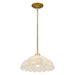Quoizel - WHP1814BRG - One Light Pendant - Whitecap - Brushed Gold