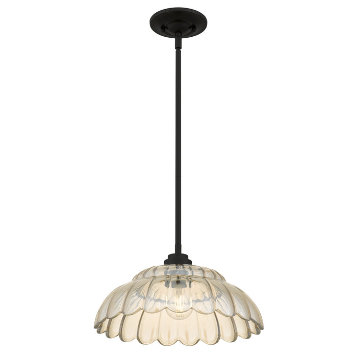 Quoizel - WHP1814MC - One Light Pendant - Whitecap - Mottled Cocoa