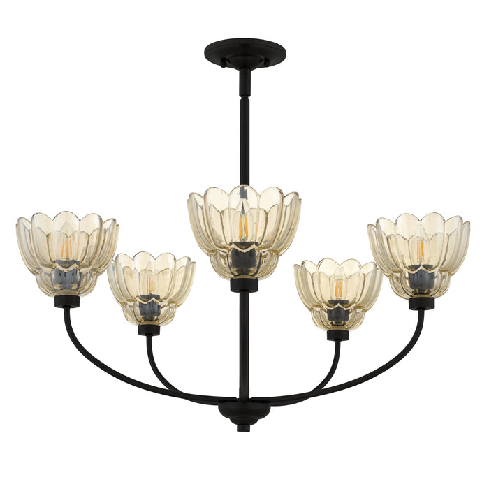 Quoizel - WHP5028MC - Five Light Chandelier - Whitecap - Mottled Cocoa