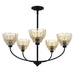 Quoizel - WHP5028MC - Five Light Chandelier - Whitecap - Mottled Cocoa