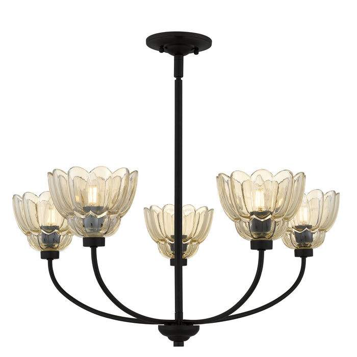 Quoizel - WHP5028MC - Five Light Chandelier - Whitecap - Mottled Cocoa