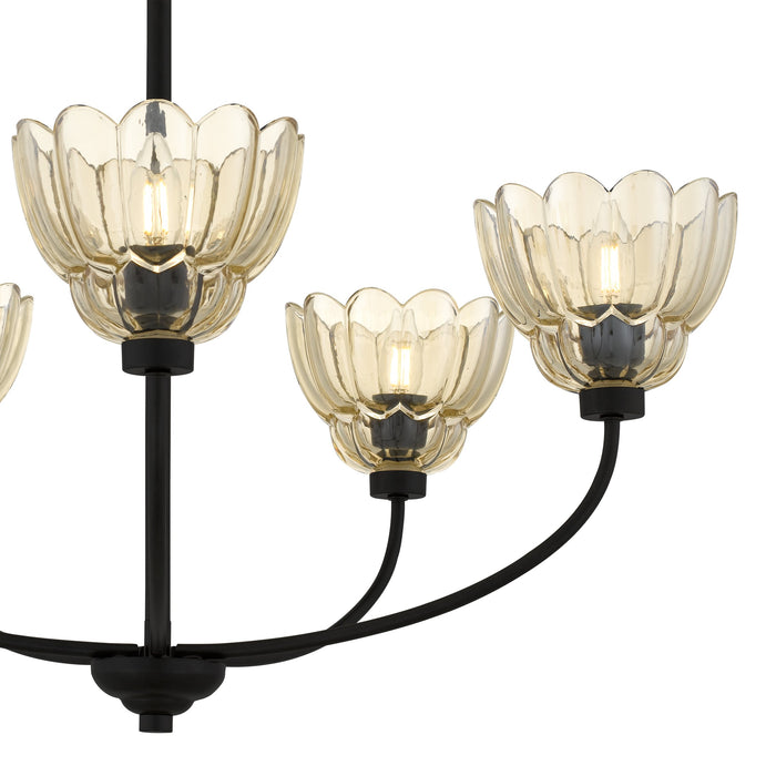 Quoizel - WHP5028MC - Five Light Chandelier - Whitecap - Mottled Cocoa