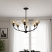 Quoizel - WHP5028MC - Five Light Chandelier - Whitecap - Mottled Cocoa