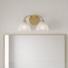 Quoizel - WHP8615BRG - Two Light Vanity - Whitecap - Brushed Gold