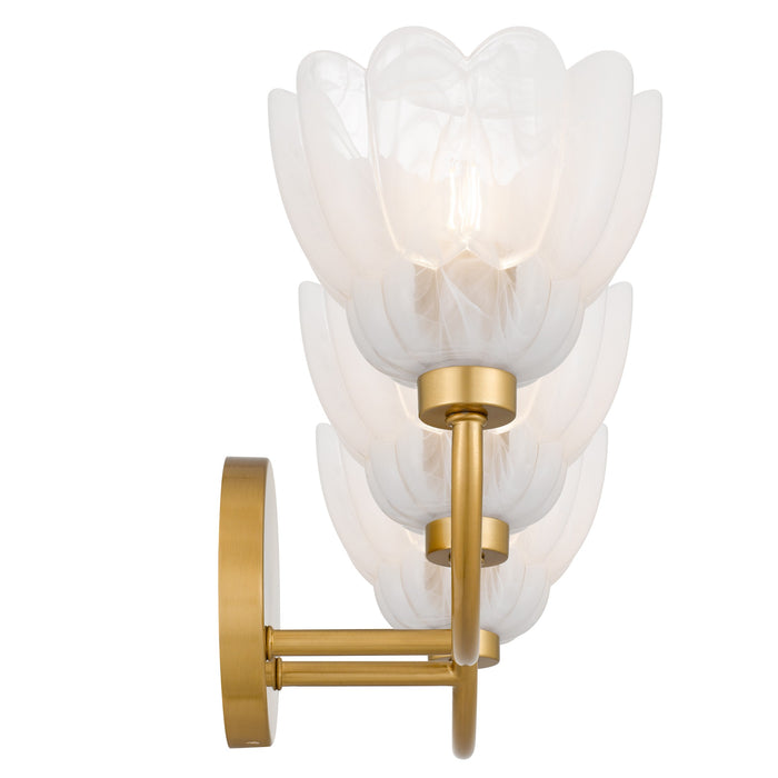 Quoizel - WHP8623BRG - Three Light Vanity - Whitecap - Brushed Gold