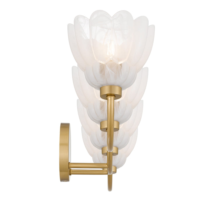 Quoizel - WHP8631BRG - Four Light Vanity - Whitecap - Brushed Gold