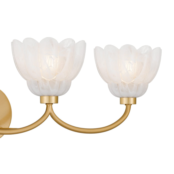 Quoizel - WHP8631BRG - Four Light Vanity - Whitecap - Brushed Gold