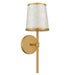 Quoizel - WIND8706BRG - One Light Wall Sconce - Windley - Brushed Gold