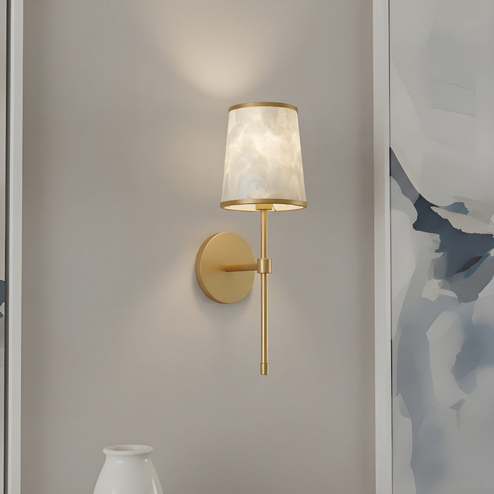 Quoizel - WIND8706BRG - One Light Wall Sconce - Windley - Brushed Gold