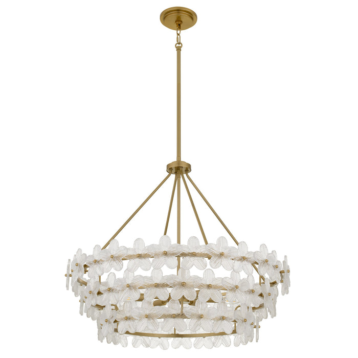 Quoizel - WRIG2830BRG - Six Light Pendant - Wright - Brushed Gold