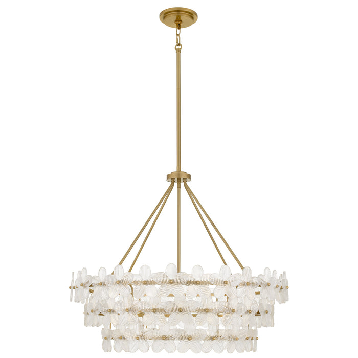 Quoizel - WRIG2830BRG - Six Light Pendant - Wright - Brushed Gold