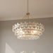 Quoizel - WRIG2830BRG - Six Light Pendant - Wright - Brushed Gold