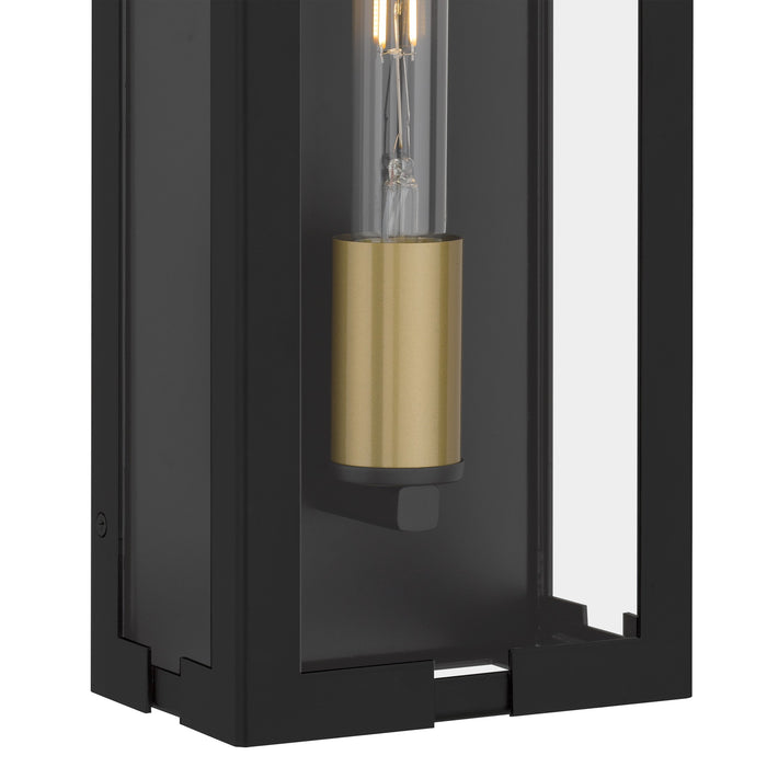 Quoizel - YOUN8406MBK - One Light Outdoor Wall Lantern - Young - Matte Black