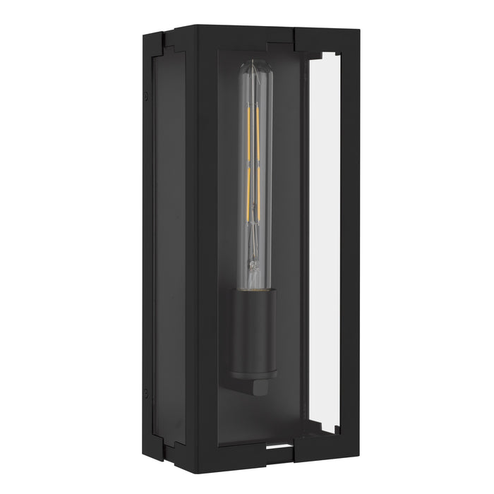 Quoizel - YOUN8406MBK - One Light Outdoor Wall Lantern - Young - Matte Black