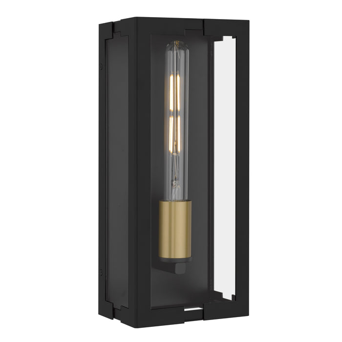 Quoizel - YOUN8406MBK - One Light Outdoor Wall Lantern - Young - Matte Black