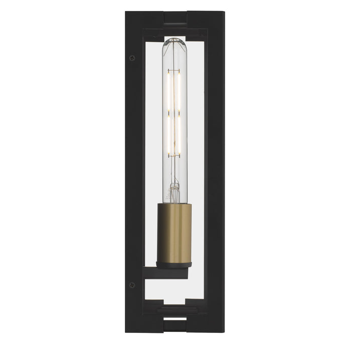 Quoizel - YOUN8406MBK - One Light Outdoor Wall Lantern - Young - Matte Black